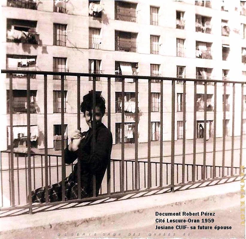 Oran - Cite Lescure - Josiane Cuif-Perez - 1959.jpg